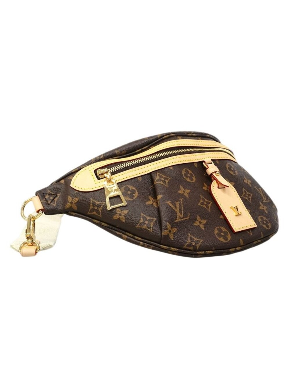 ★SOLD★ Louis Vuitton Shoulder Bag Monogram High Rise Brown - Picture 2 of 6